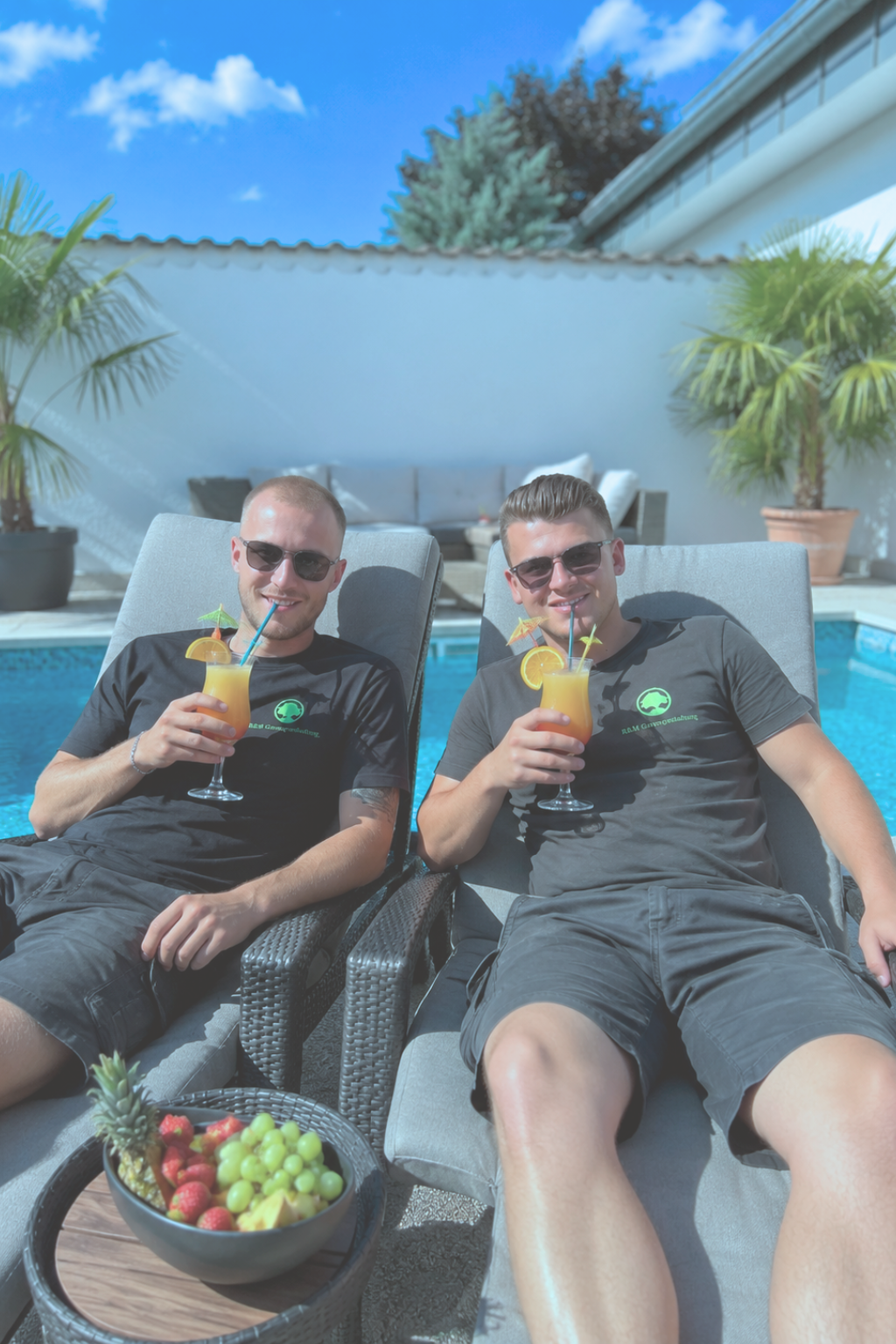 Max Meier und Fabian Richartz von Ambossa
