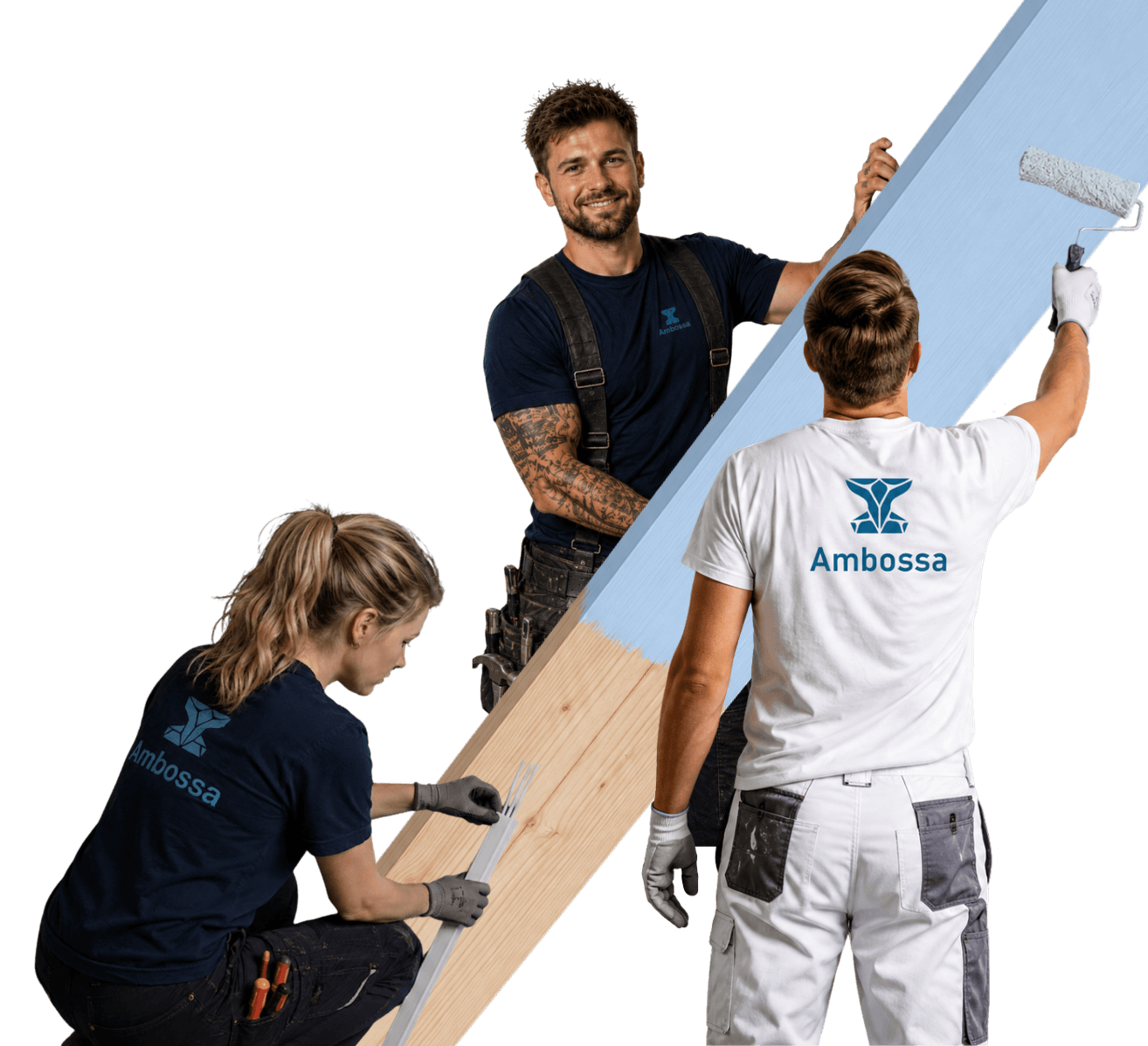 Ambossa Handwerker-Team